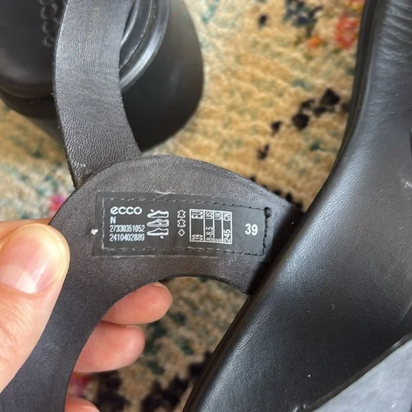 Ecco Flowt Wedge LX Black - Picture 9 of 10